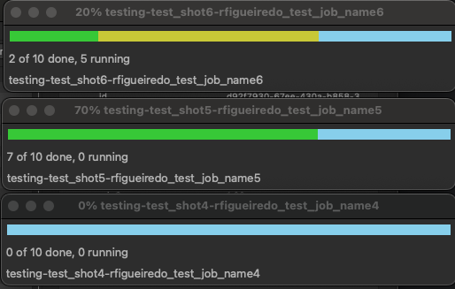 CueProgBar Window Interface