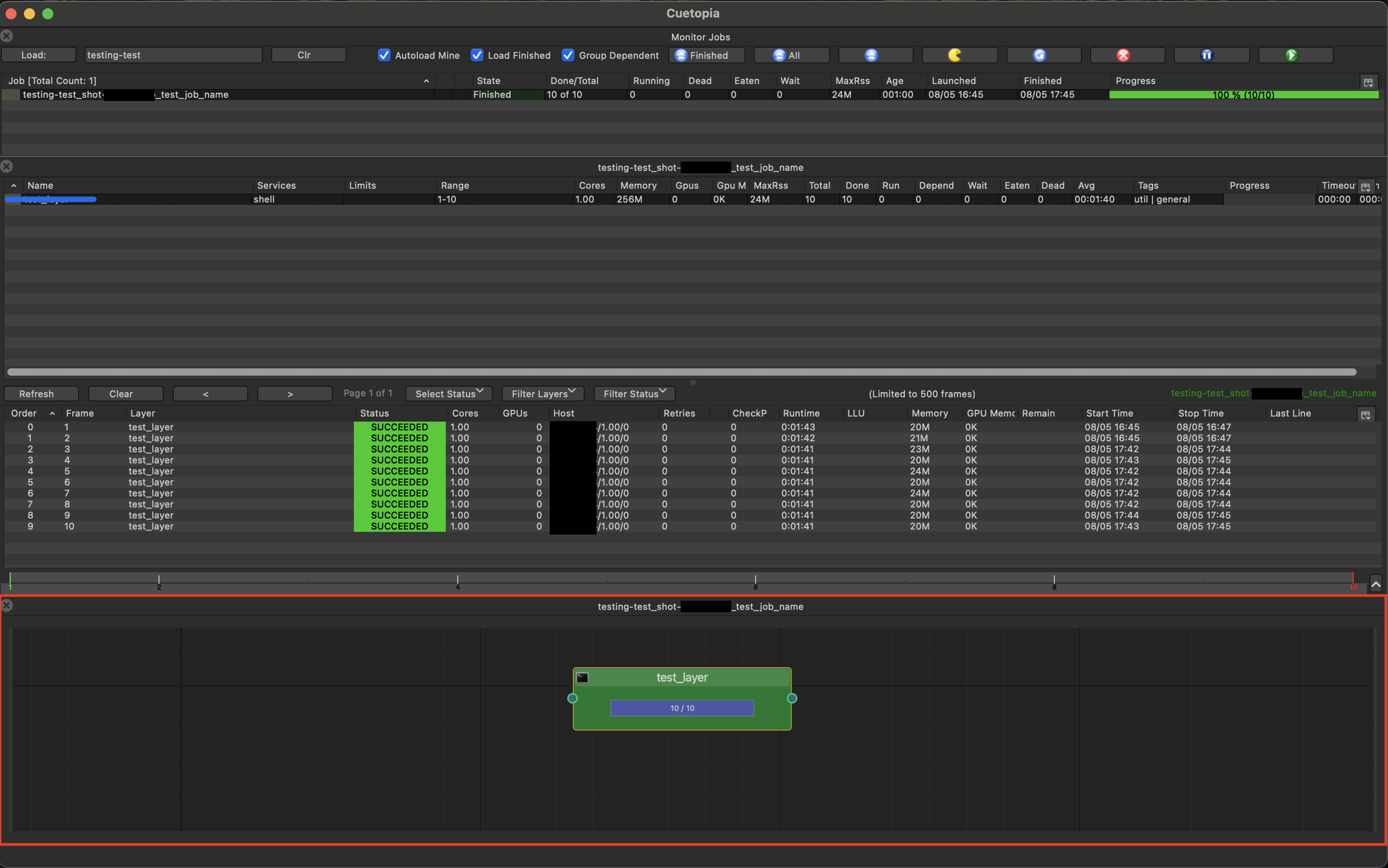 Job Graph Interface