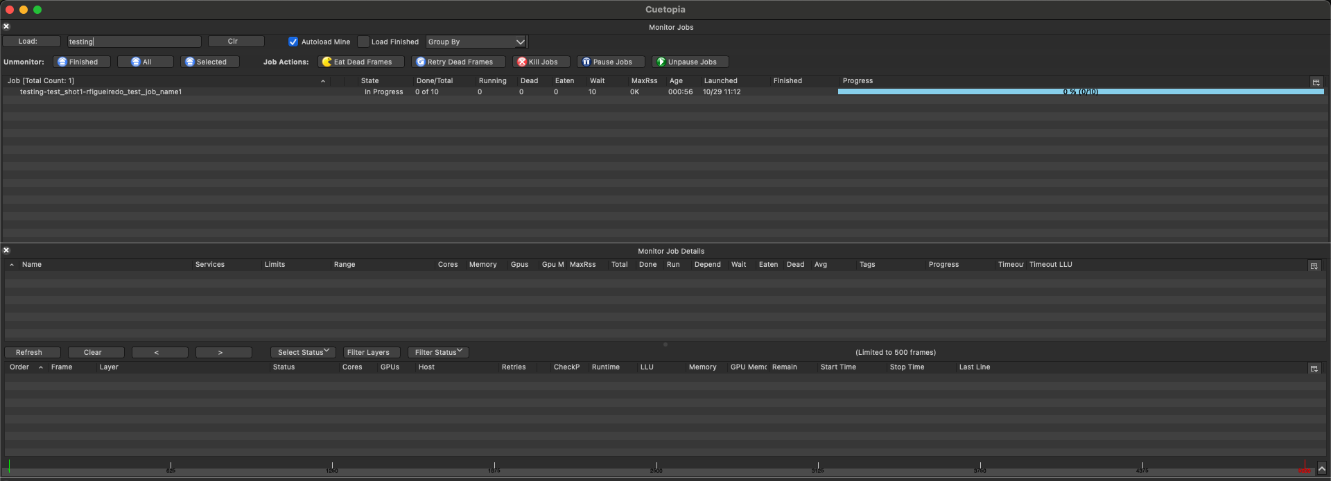 CueNIMBY Launch CueGUI on macOS
