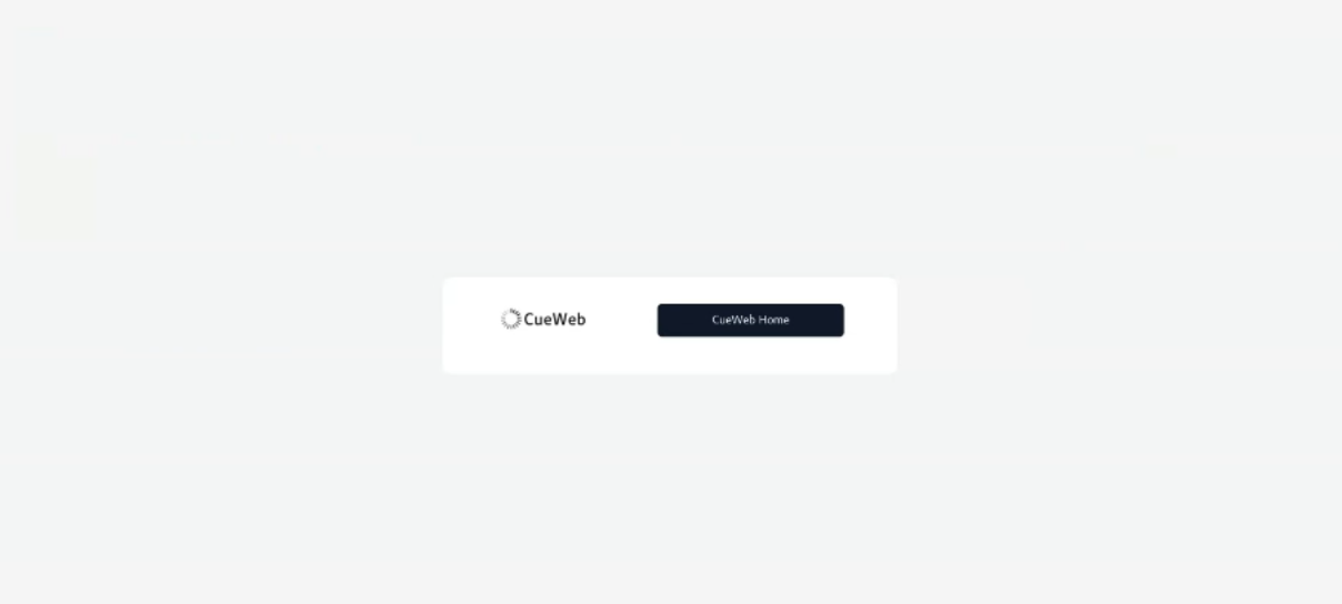 CueWeb home button page